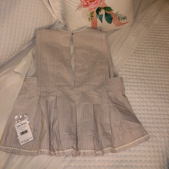 Free People Good Feels Stripe Sleeveless Top - Picture 6 of 7